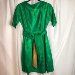 Vintage Jacquard Dress